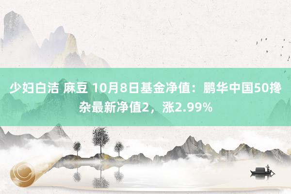 少妇白洁 麻豆 10月8日基金净值：鹏华中国50搀杂最新净值2，涨2.99%