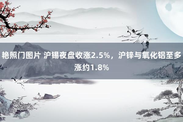 艳照门图片 沪锡夜盘收涨2.5%，沪锌与氧化铝至多涨约1.8%